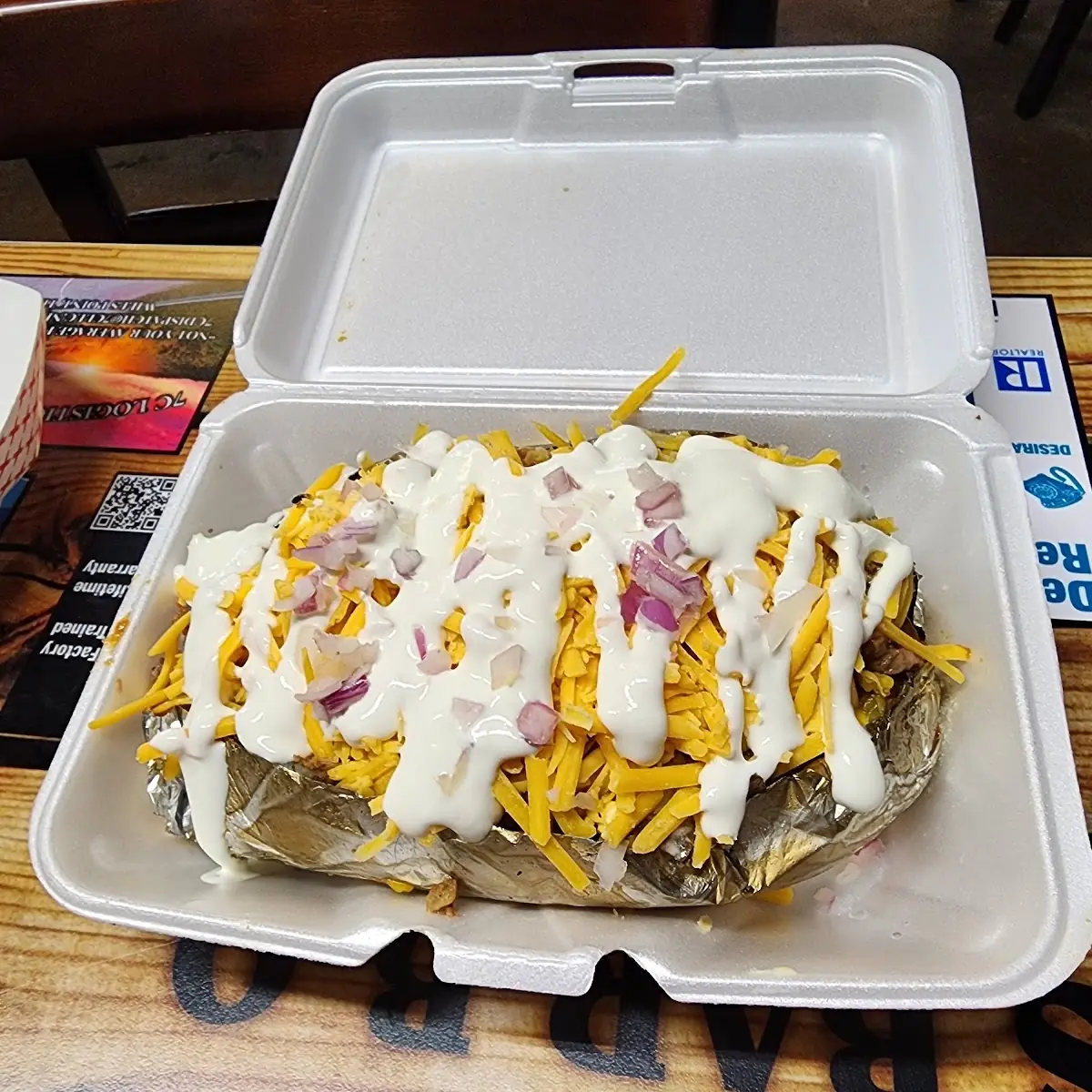 Texas Loaded Baked Potato