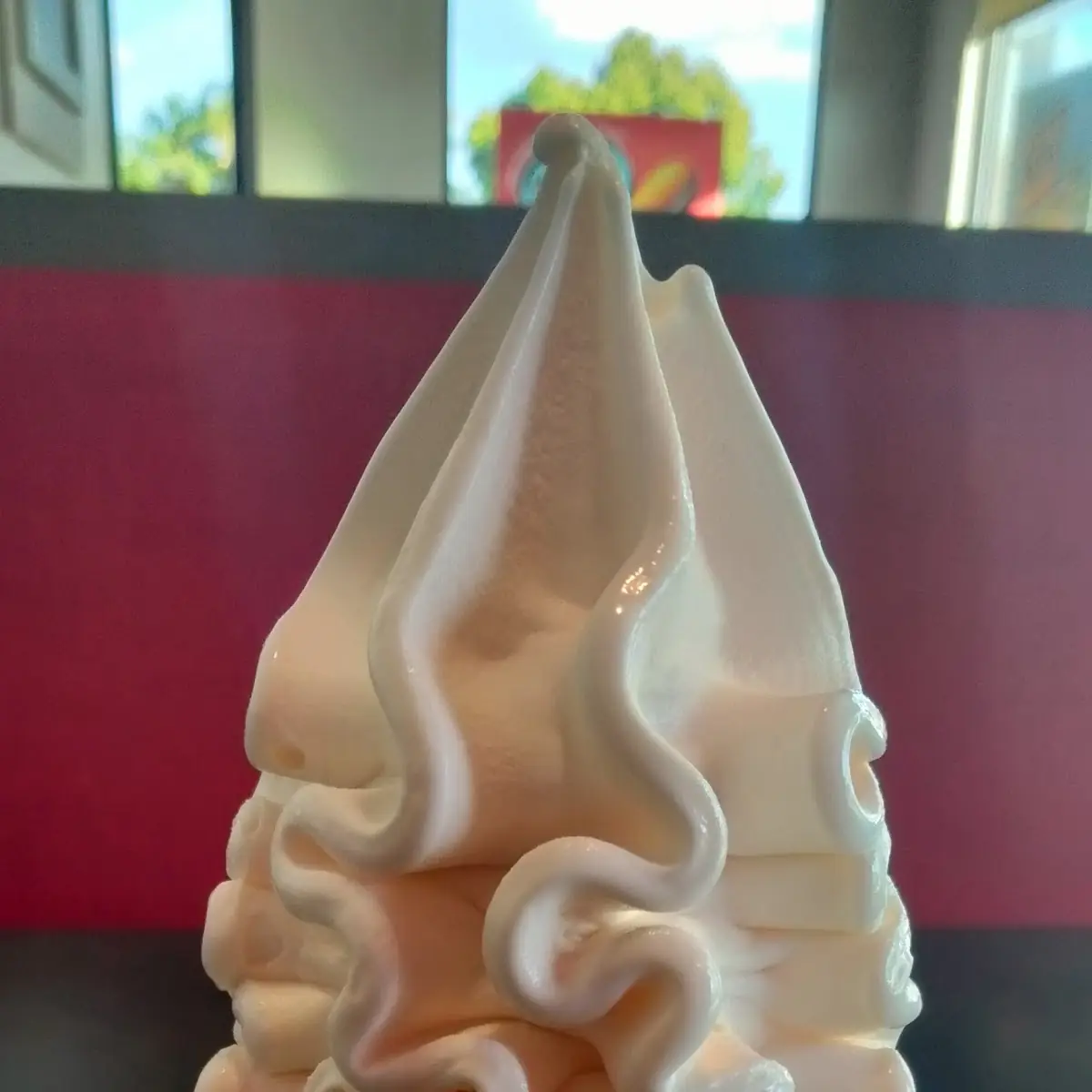 Soft Serve Ice Cream Cone