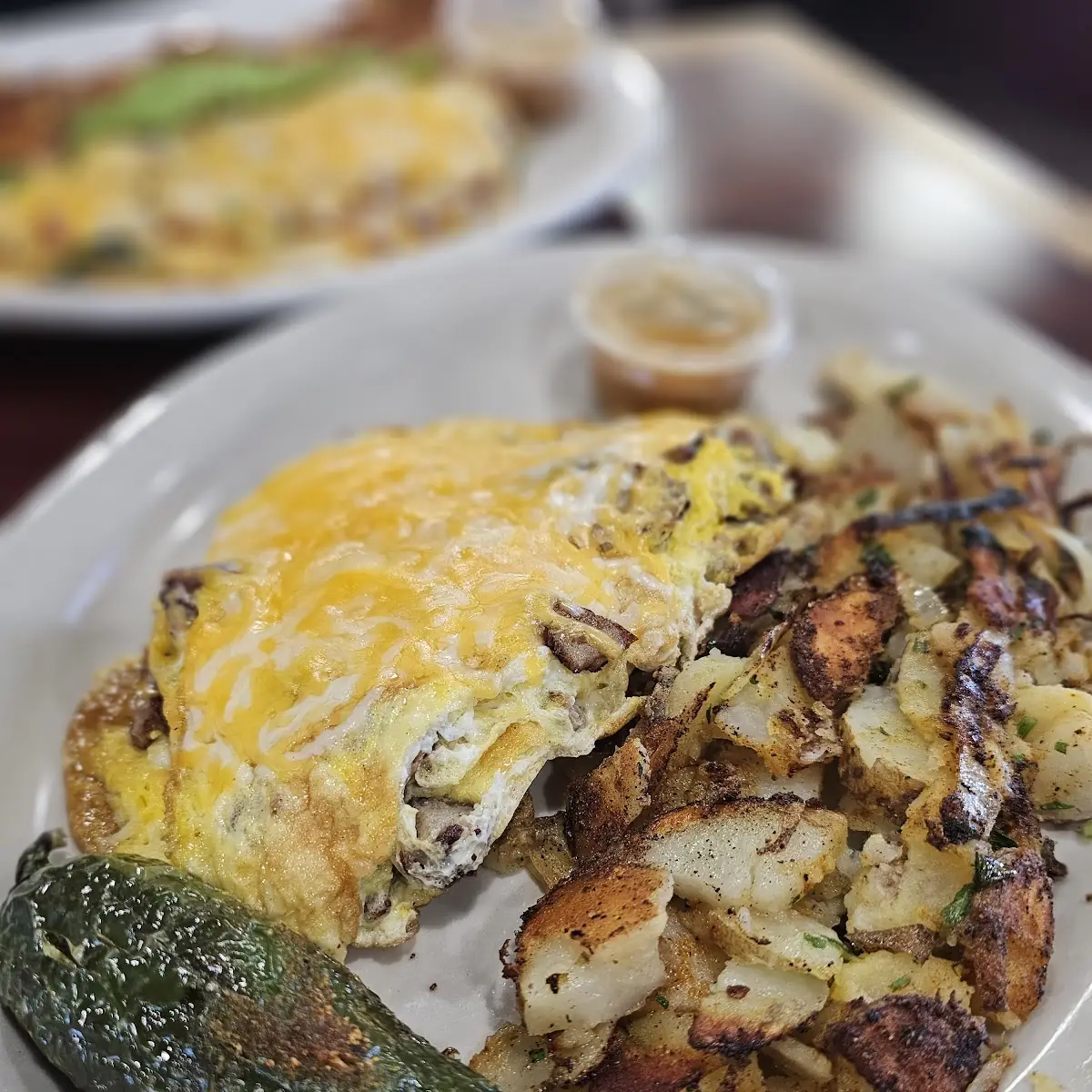 Denver Omelette with Hash Browns