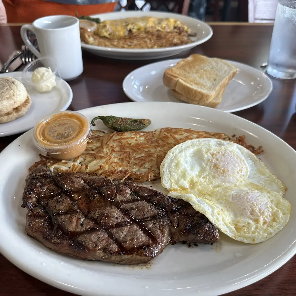 New York Steak and Eggs
