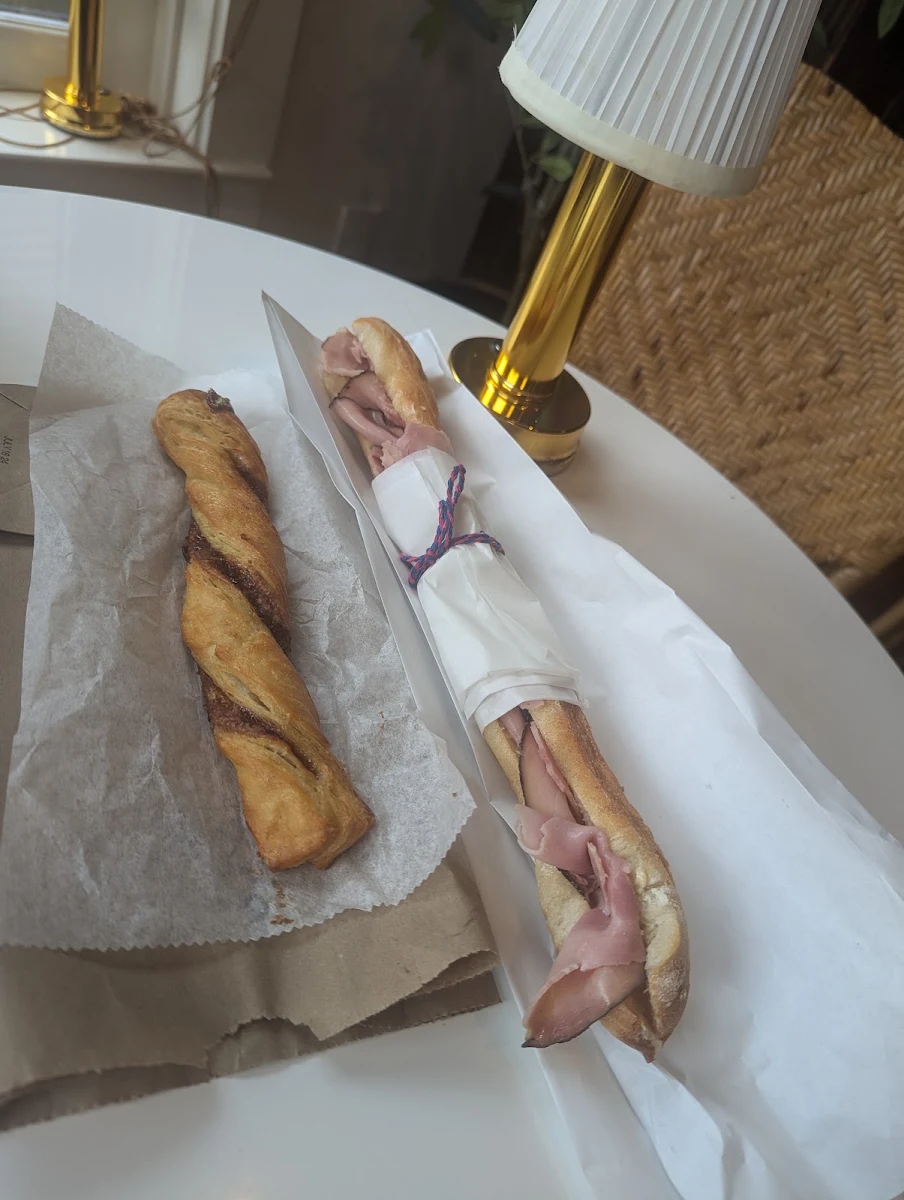 Cinnamon Twists & Sandwich