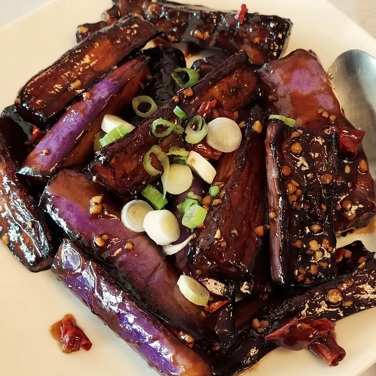 Eggplant with Garlic Sauce