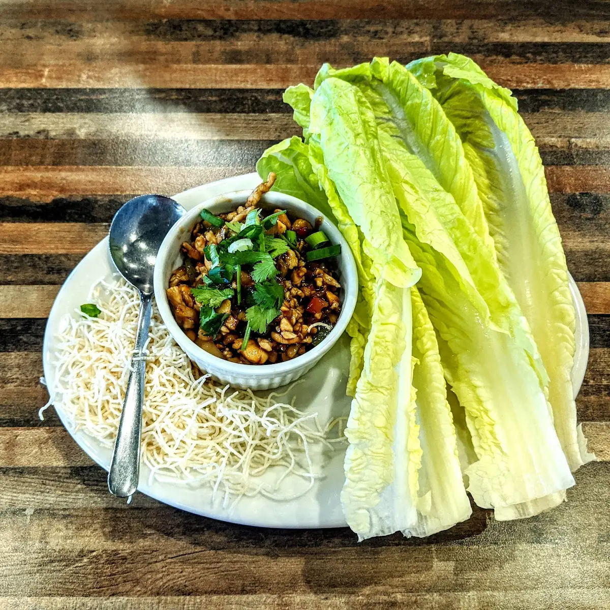 Chicken Lettuce Wrap