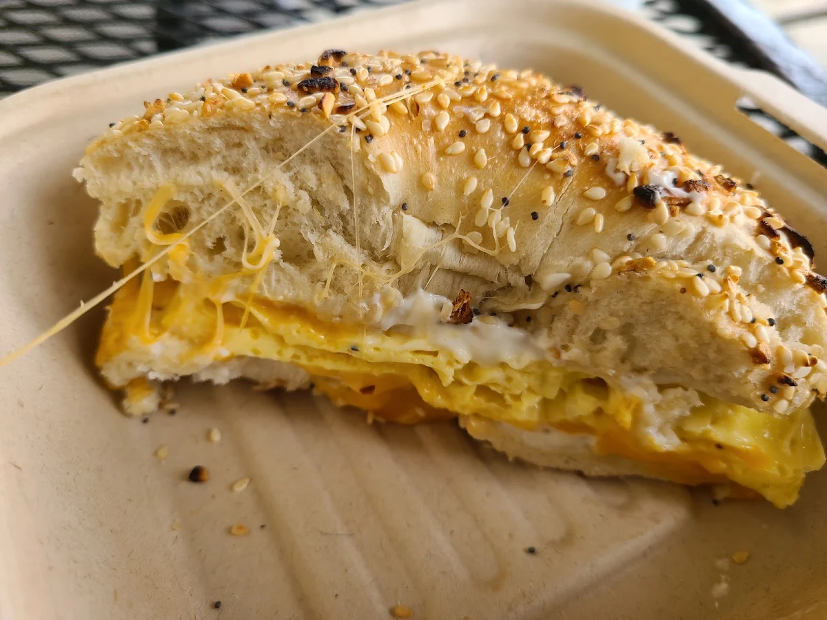 Everything Bagel Egg Cheese