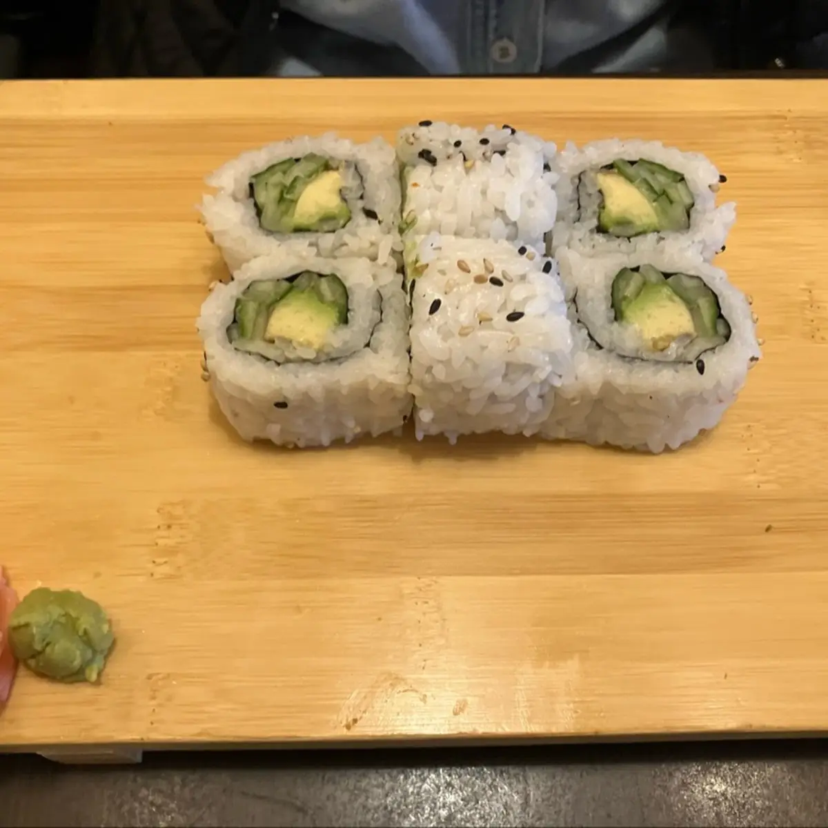 Cucumber Avocado Maki