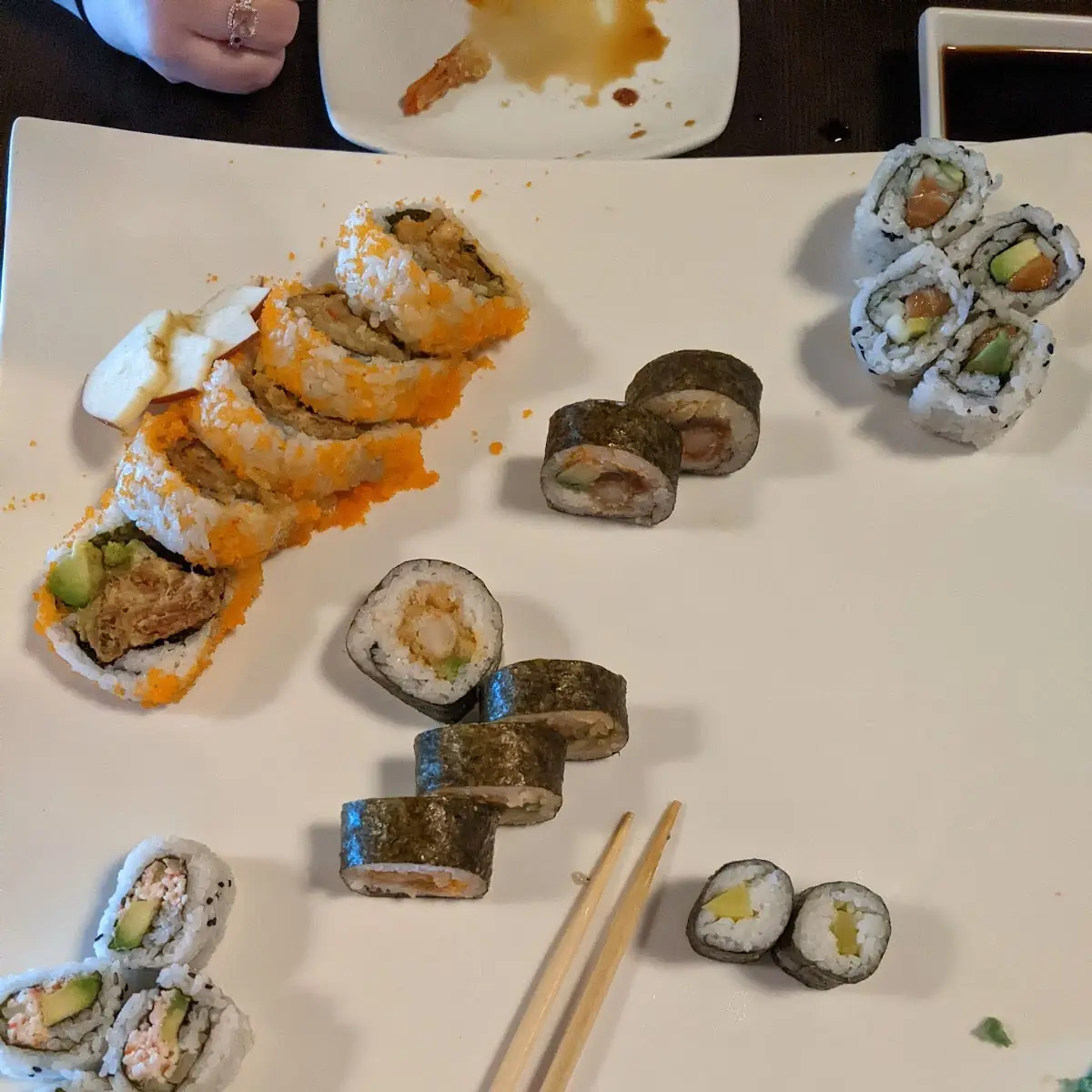 Spider Roll Shrimp Tempura Roll