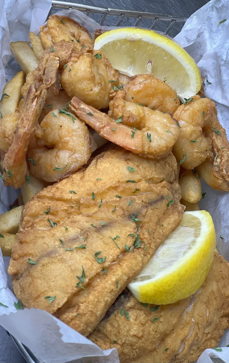 Fried Fish and Shrimp Basket