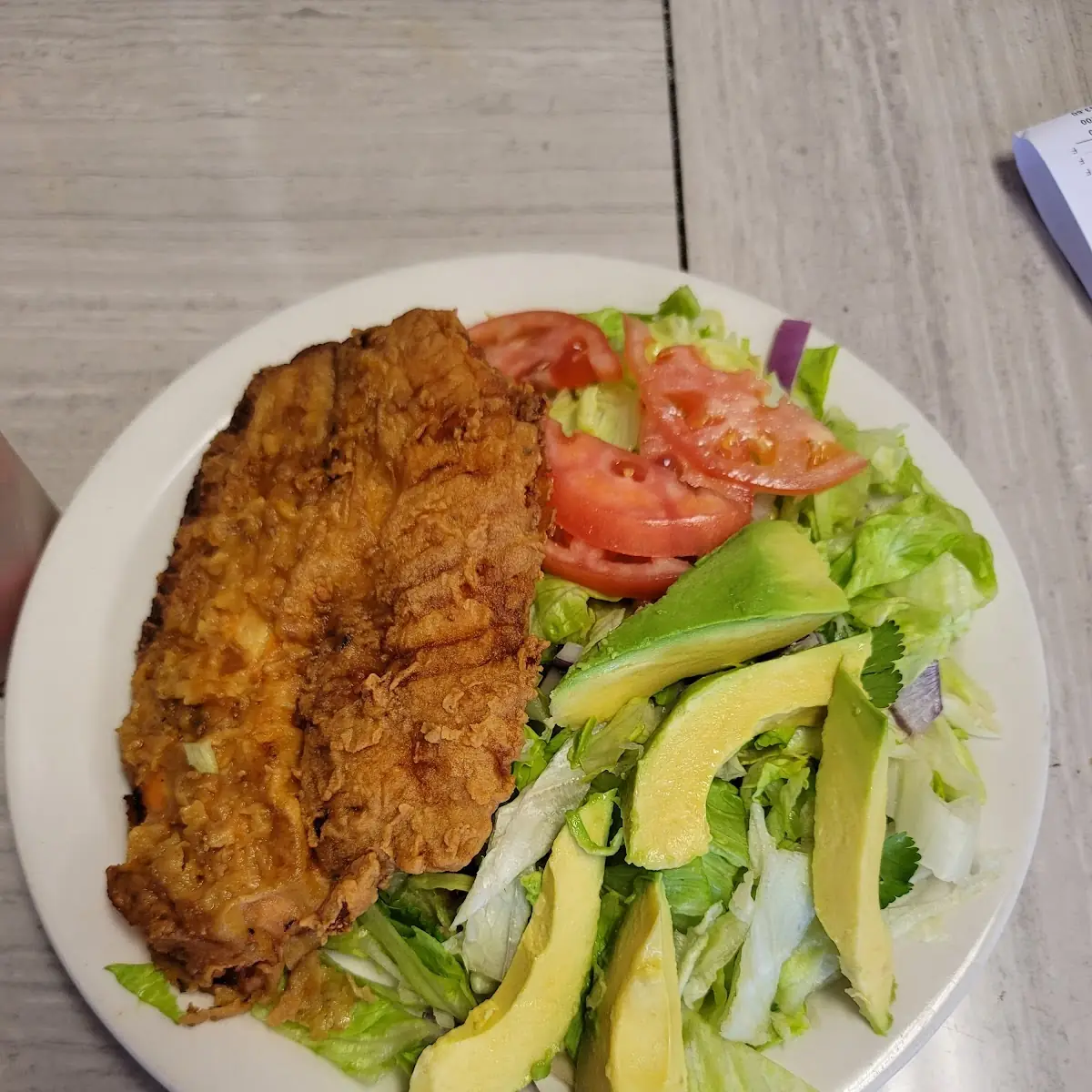 Tilapiawith Avocado Salad