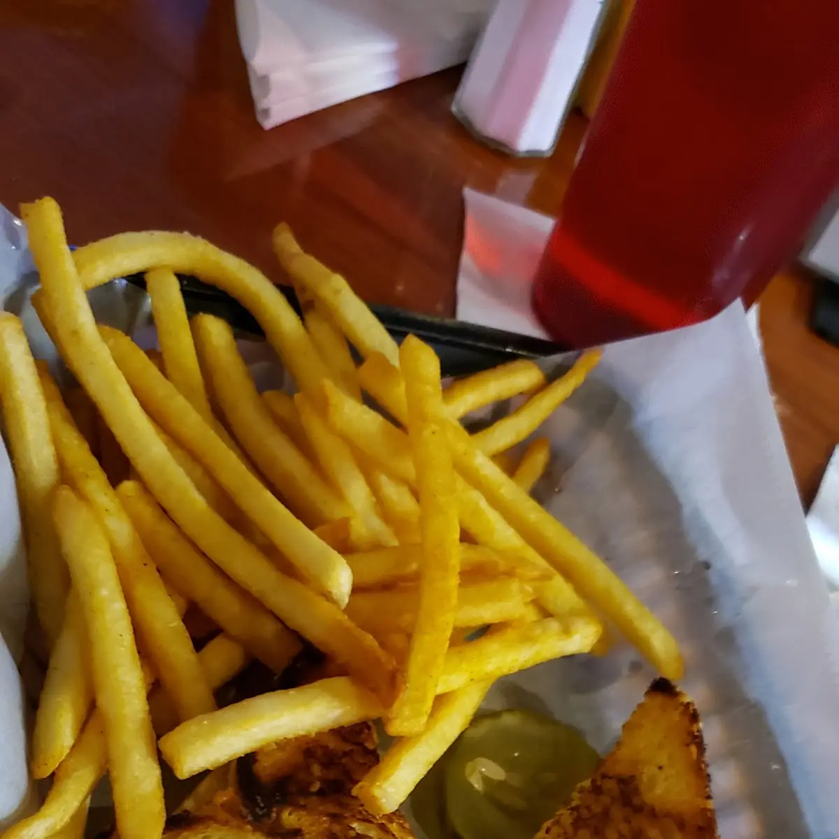 Grilled Cheese with Fries