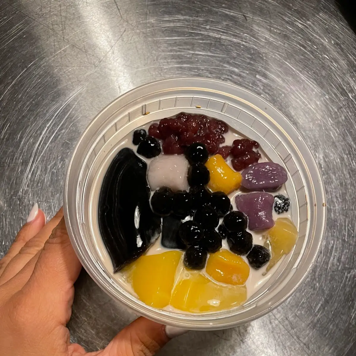 Grass Jelly Dessert
