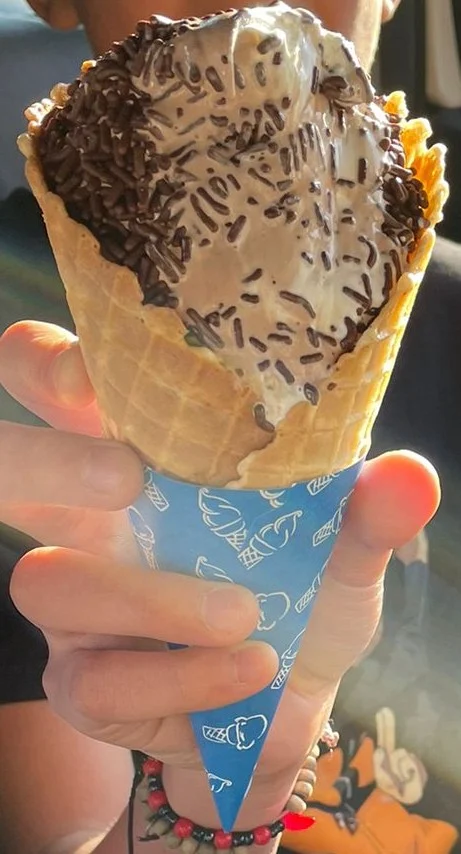 Waffle Cone Dipped