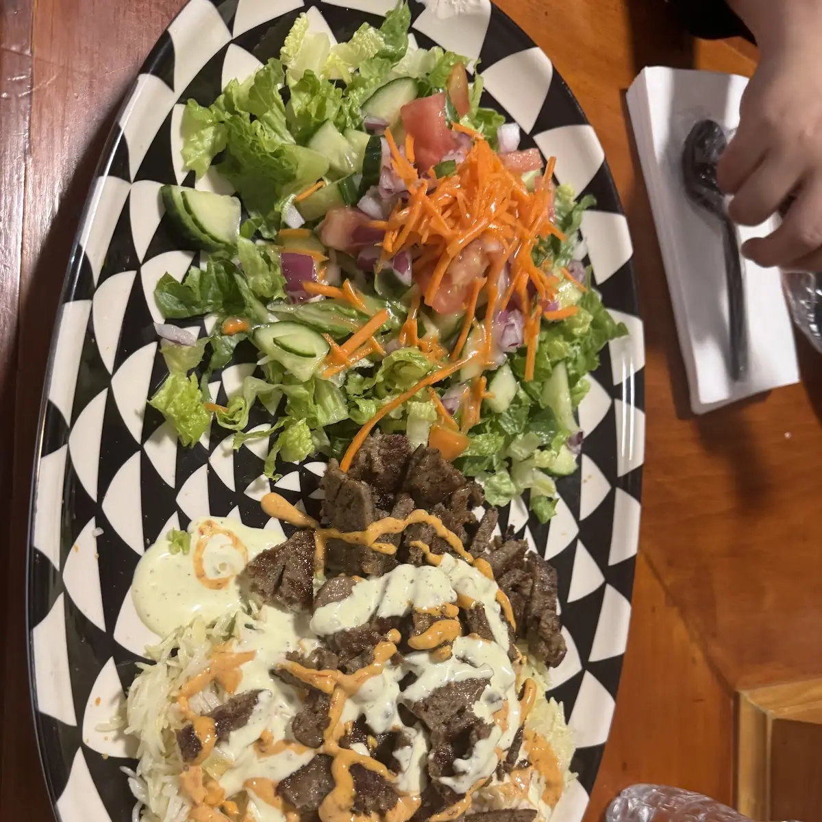 Beef Shawarma Platter
