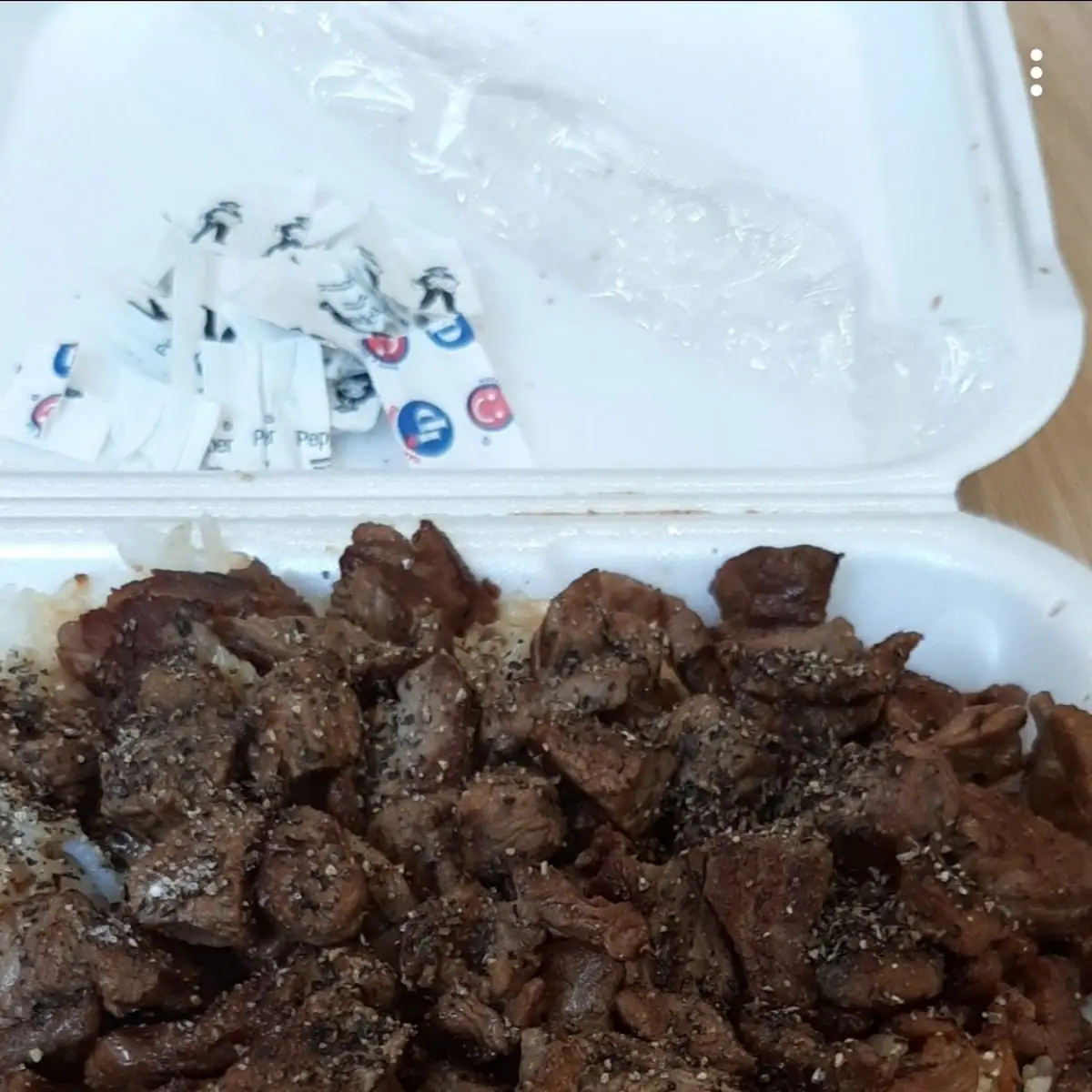 Hibachi Triple Steak with White Rice