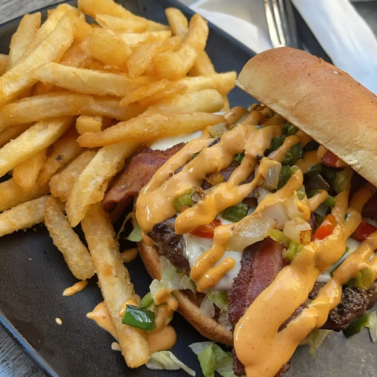 Blastin BBQ Fries