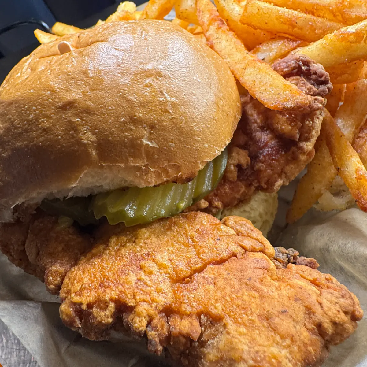 Hot Honey Chicken Sandwich