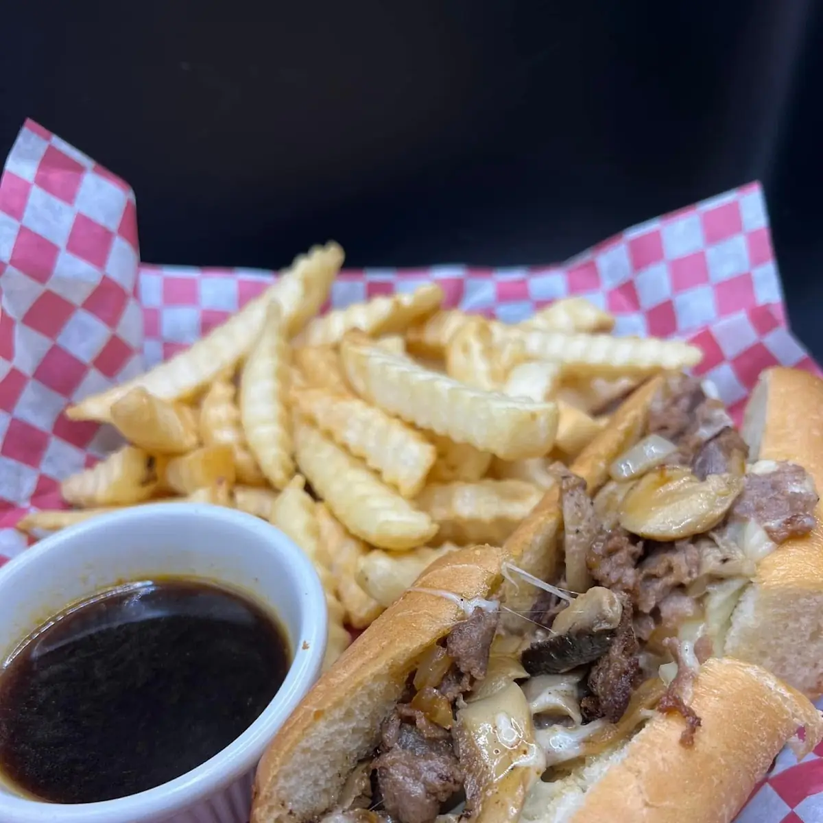 Philly French Dip Steak & Cheese