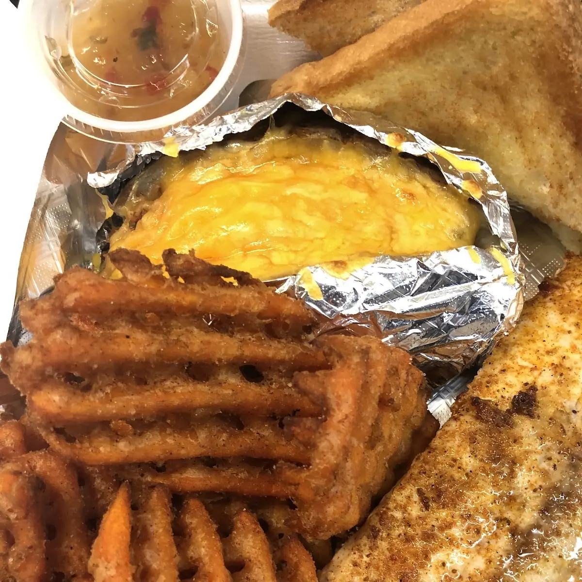 Sweet Potato Waffle Fries
