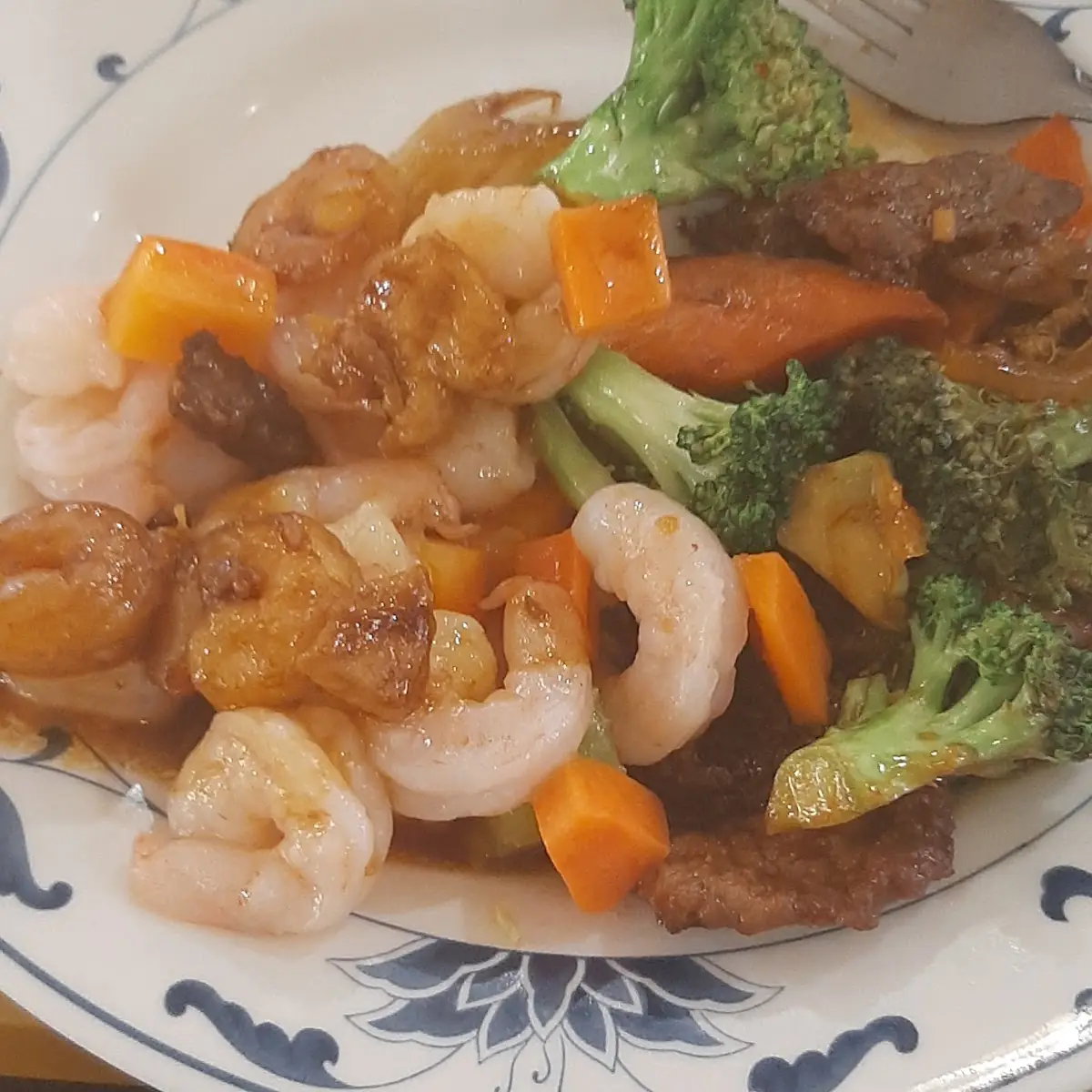 Shrimp with Mixed Vegetable