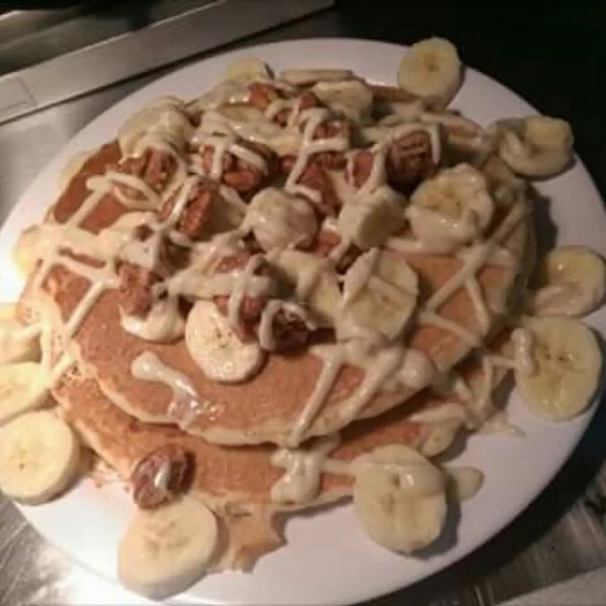 Banana Walnut Pancakes