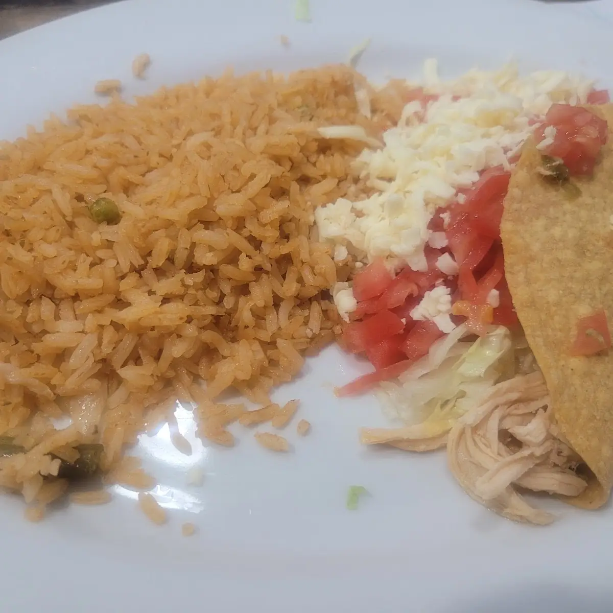 Kids Taco with Rice & Beans