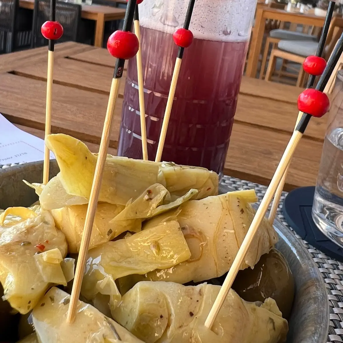 Artichoke Hearts and Olives