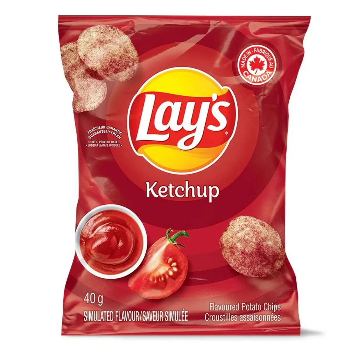 Lay’S Ketchup Flavoured Potato Chips, Subway