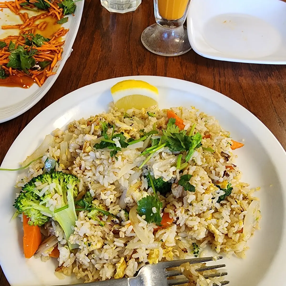 Veg Fried Rice with Chicken