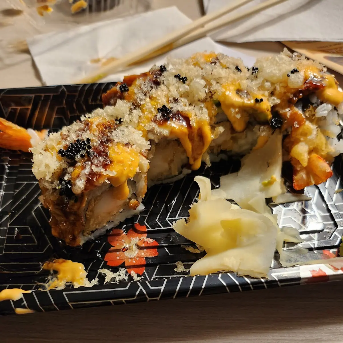 Black Dragon Roll 8 pcs