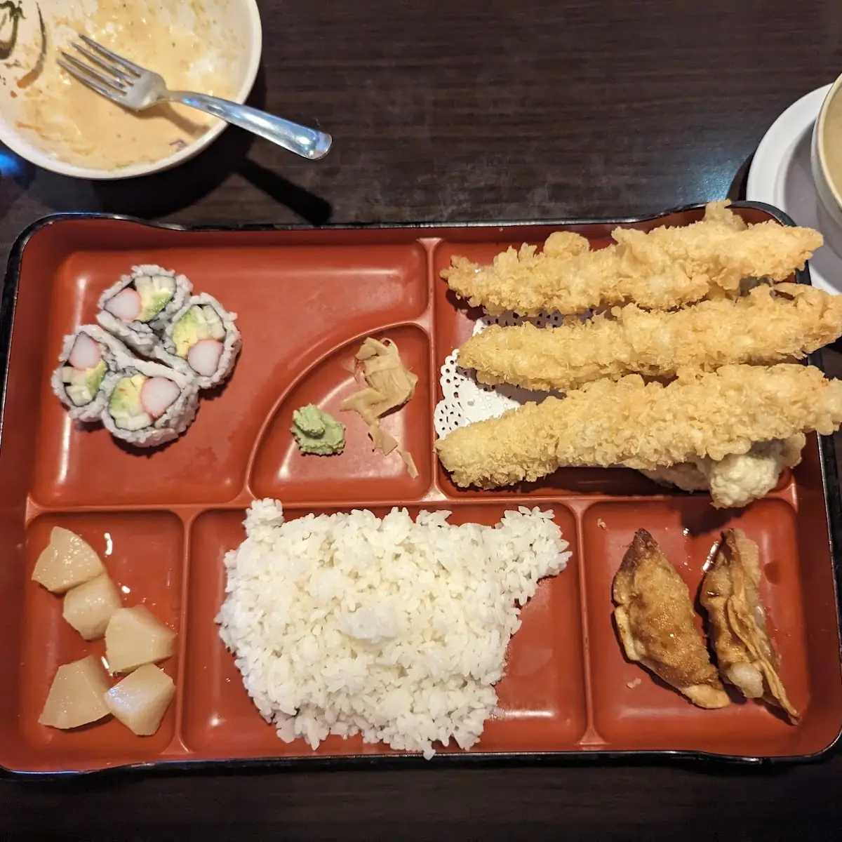 Shrimp Tempura Bento Box