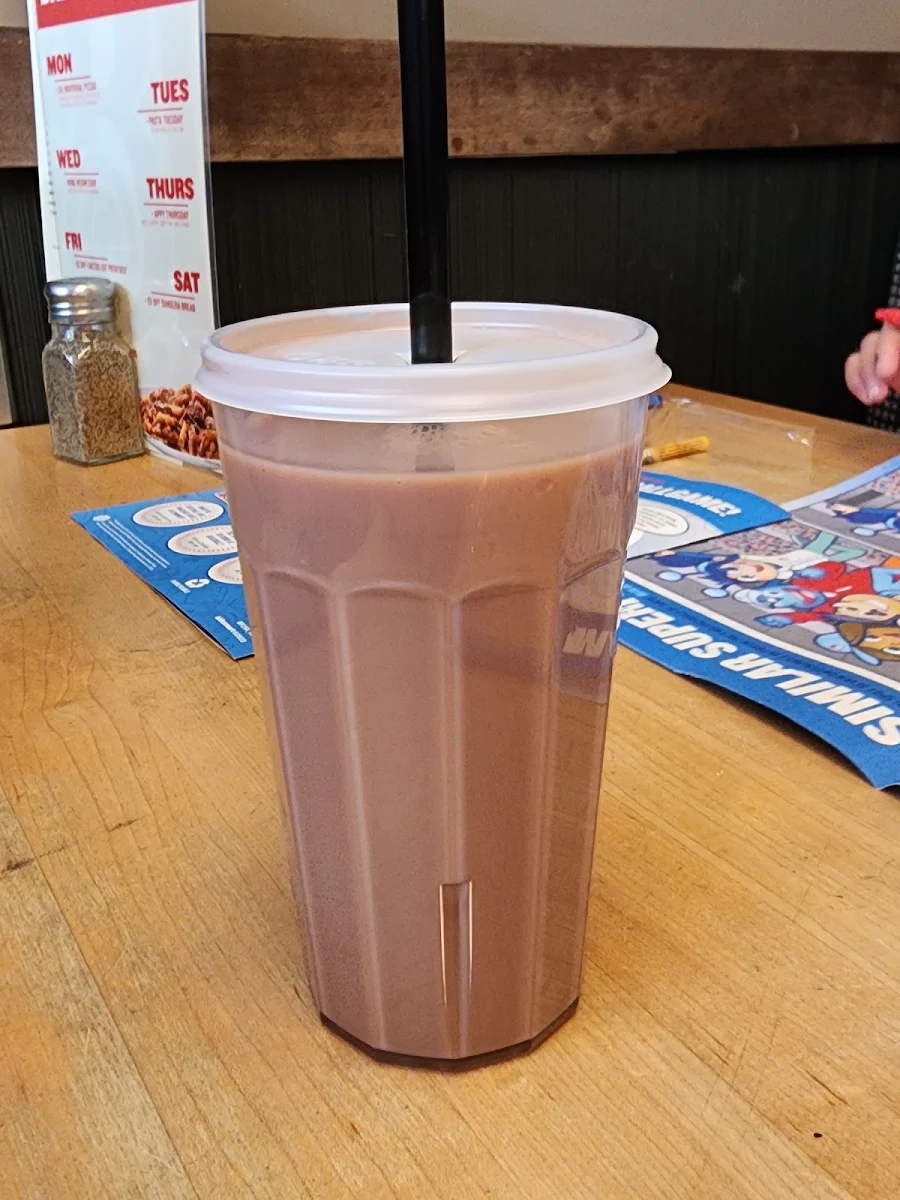 Kids Chocolate Milk, Boston Pizza
