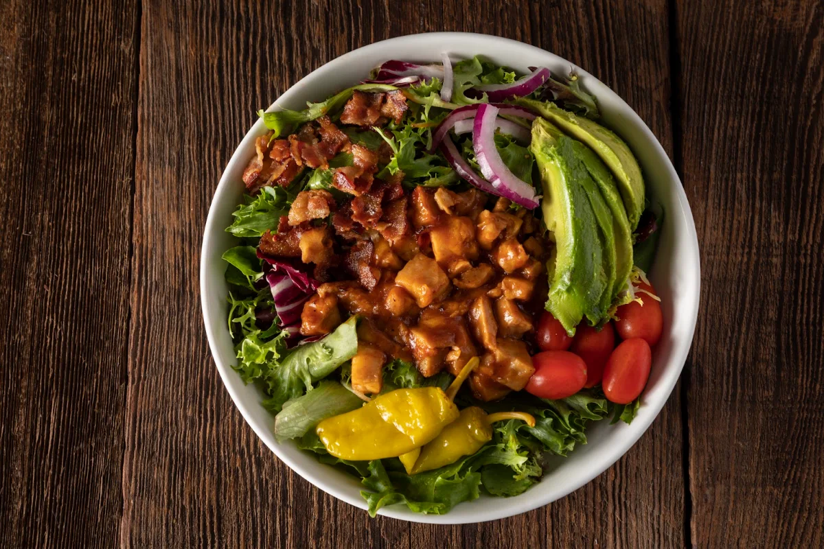 BBQ Chicken Avocado Salad