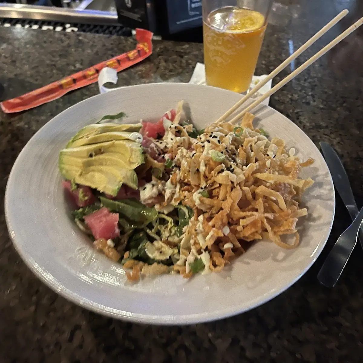 Ahi Tuna Poke Bowl