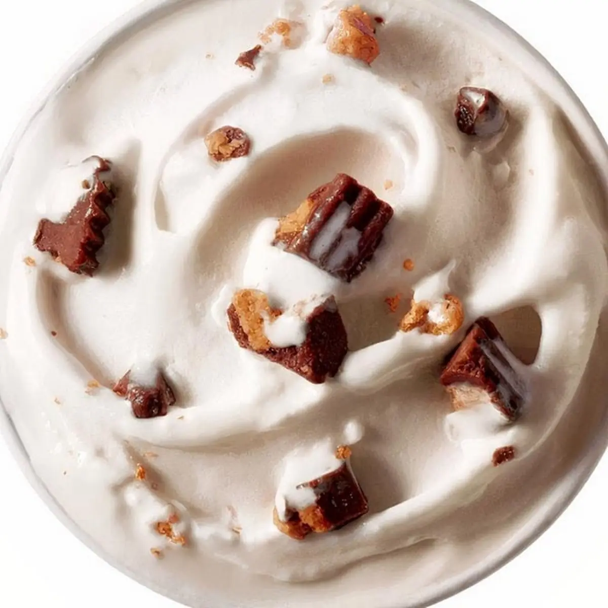 Turtle Pecan Cluster Blizzard Treat