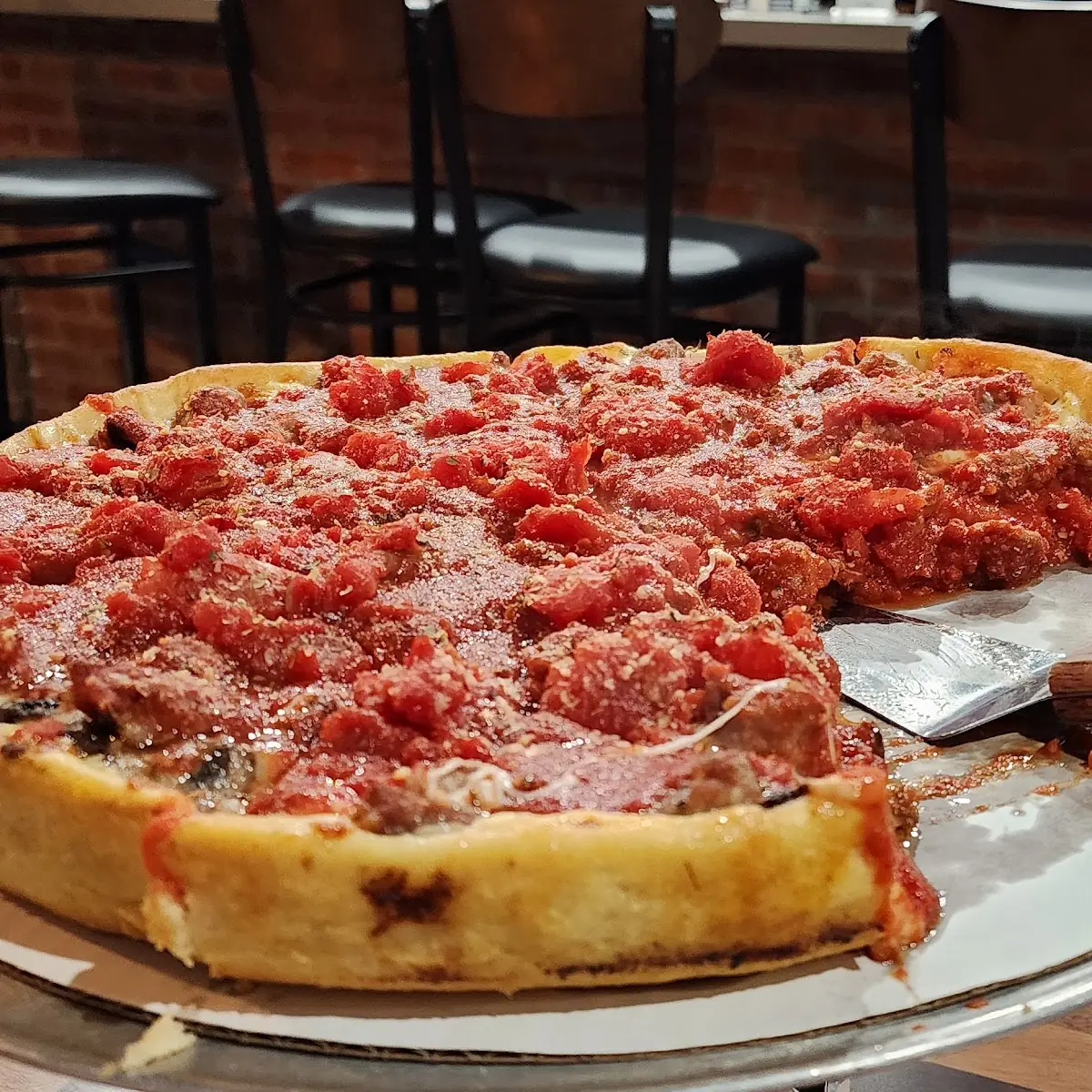 Chicago Style Deep Dish Pizza