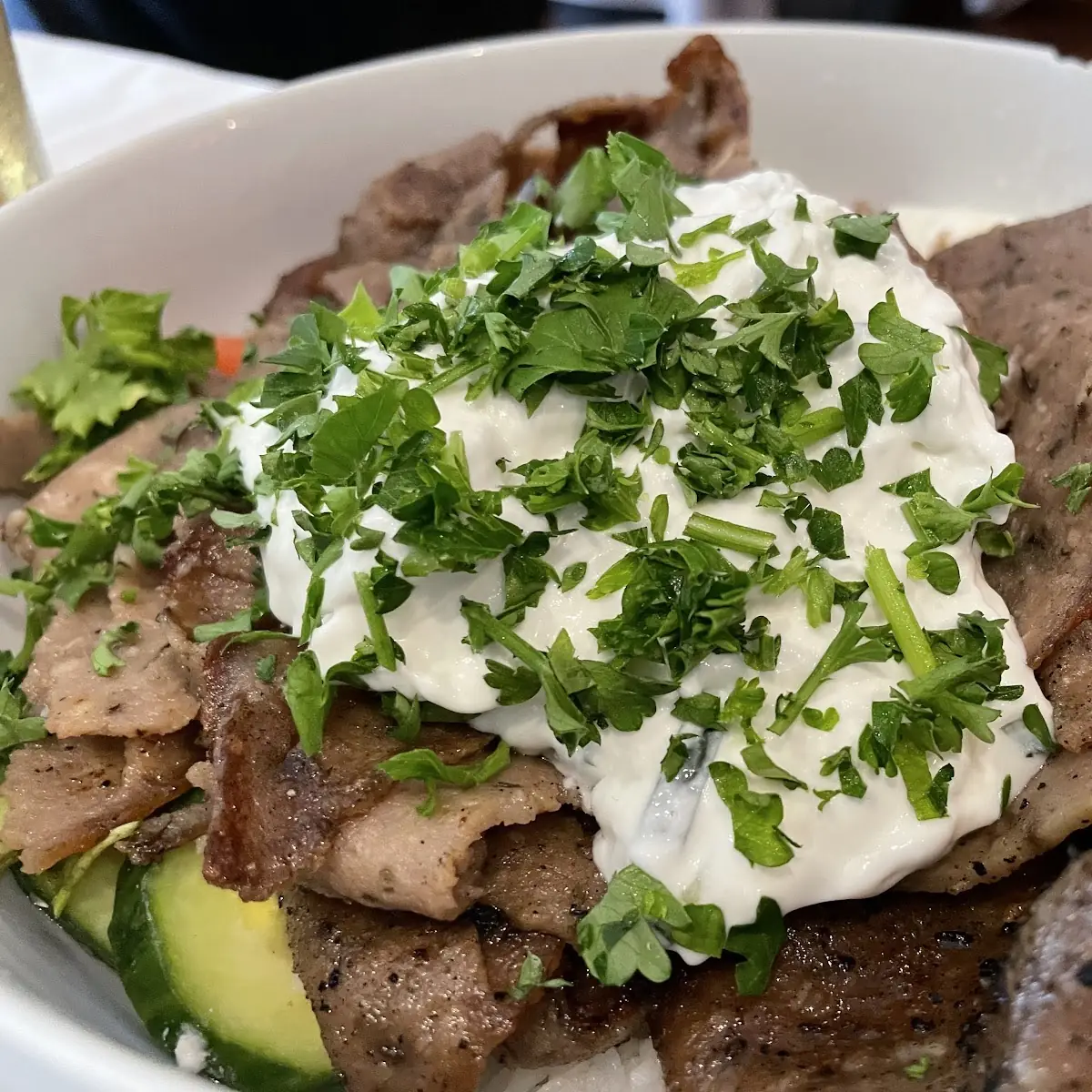 Gyro Protein Bowl