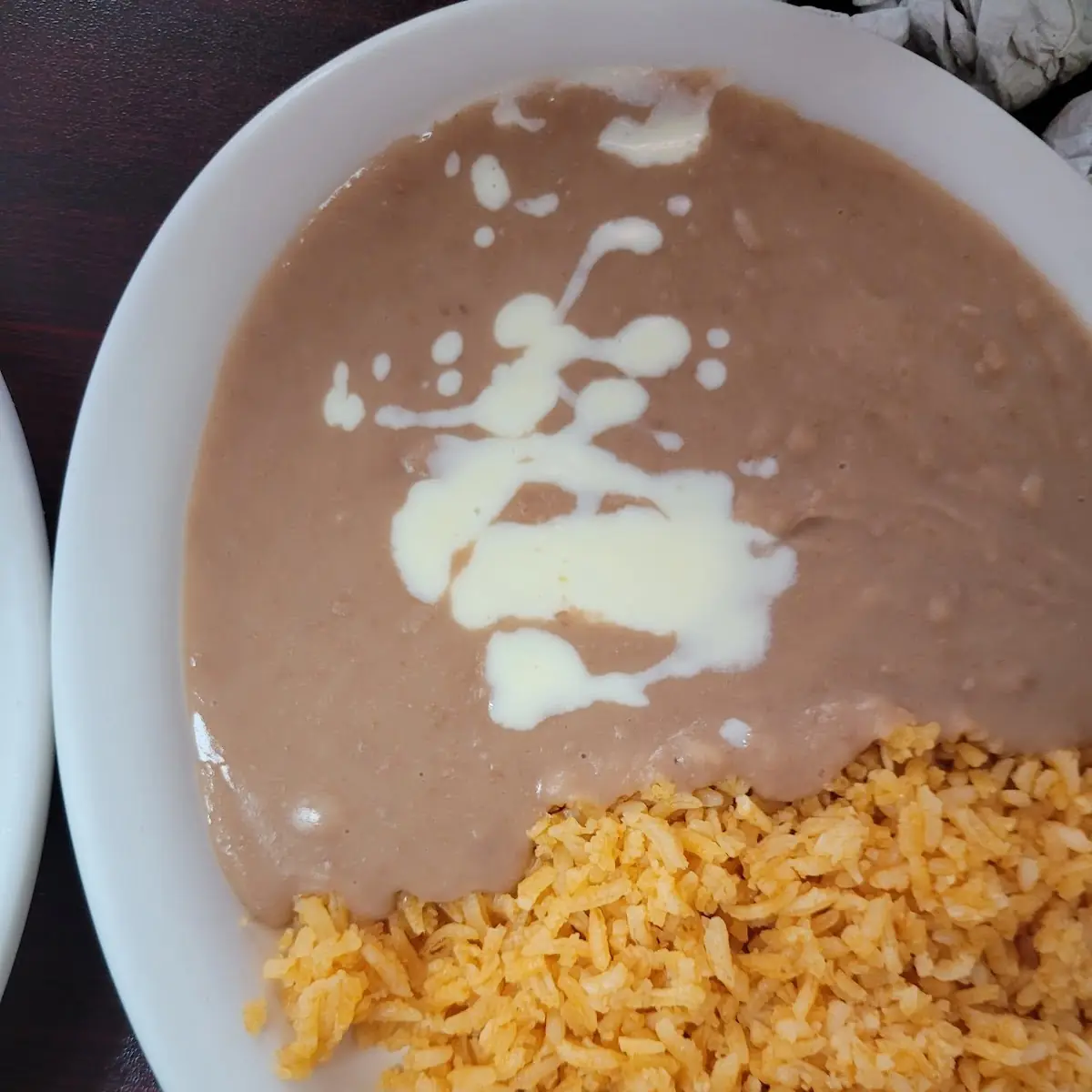 2. TWO BEEF ENCHILADA WITH RICE AND BEANS