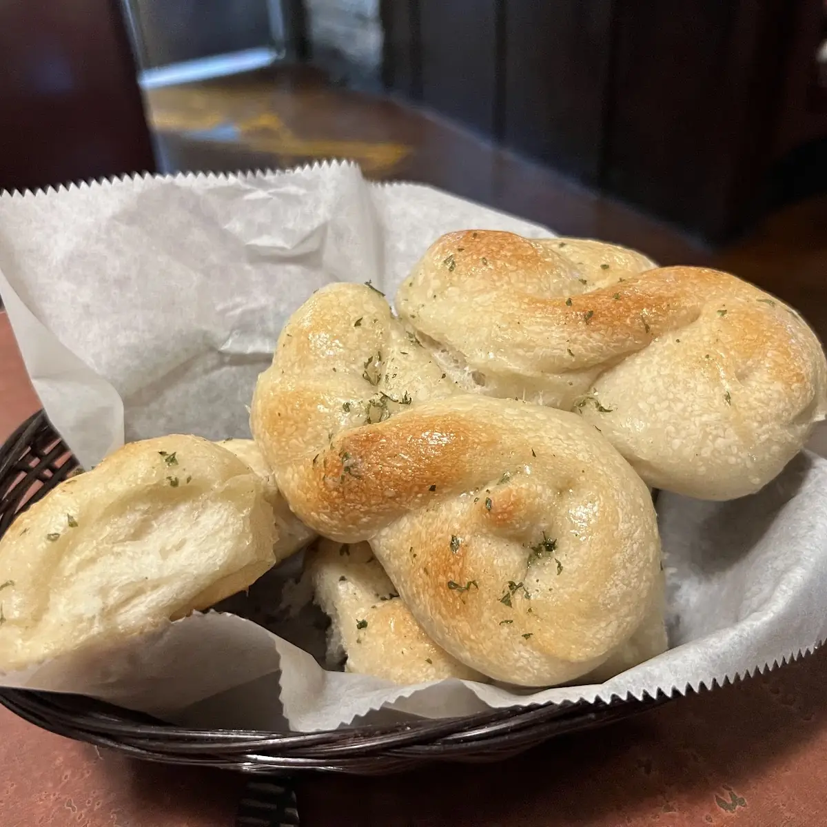 Free Garlic Knots