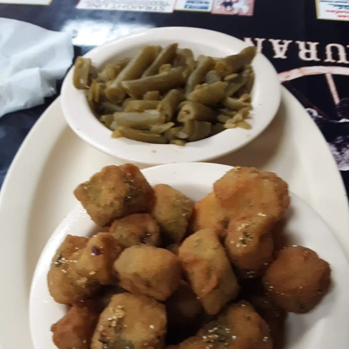 Okra & Green Beans