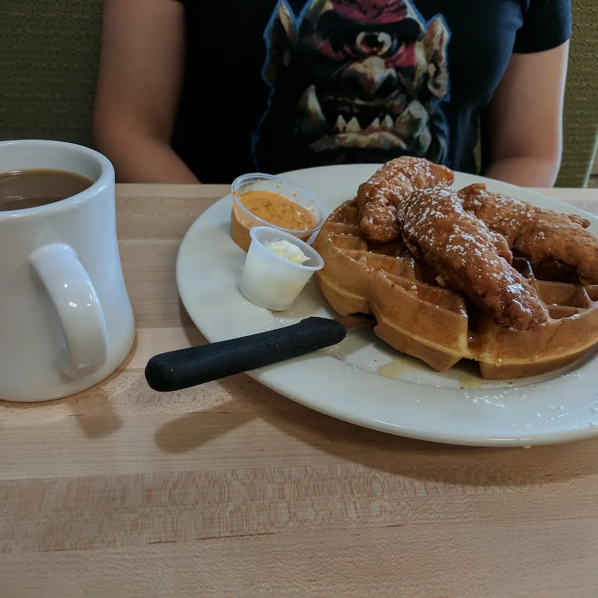 God Light Belgian Waffle