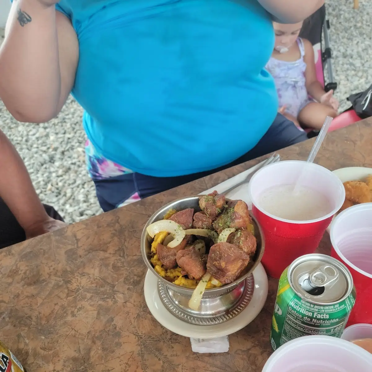 Mofongo w Carne Frita Fried Pork