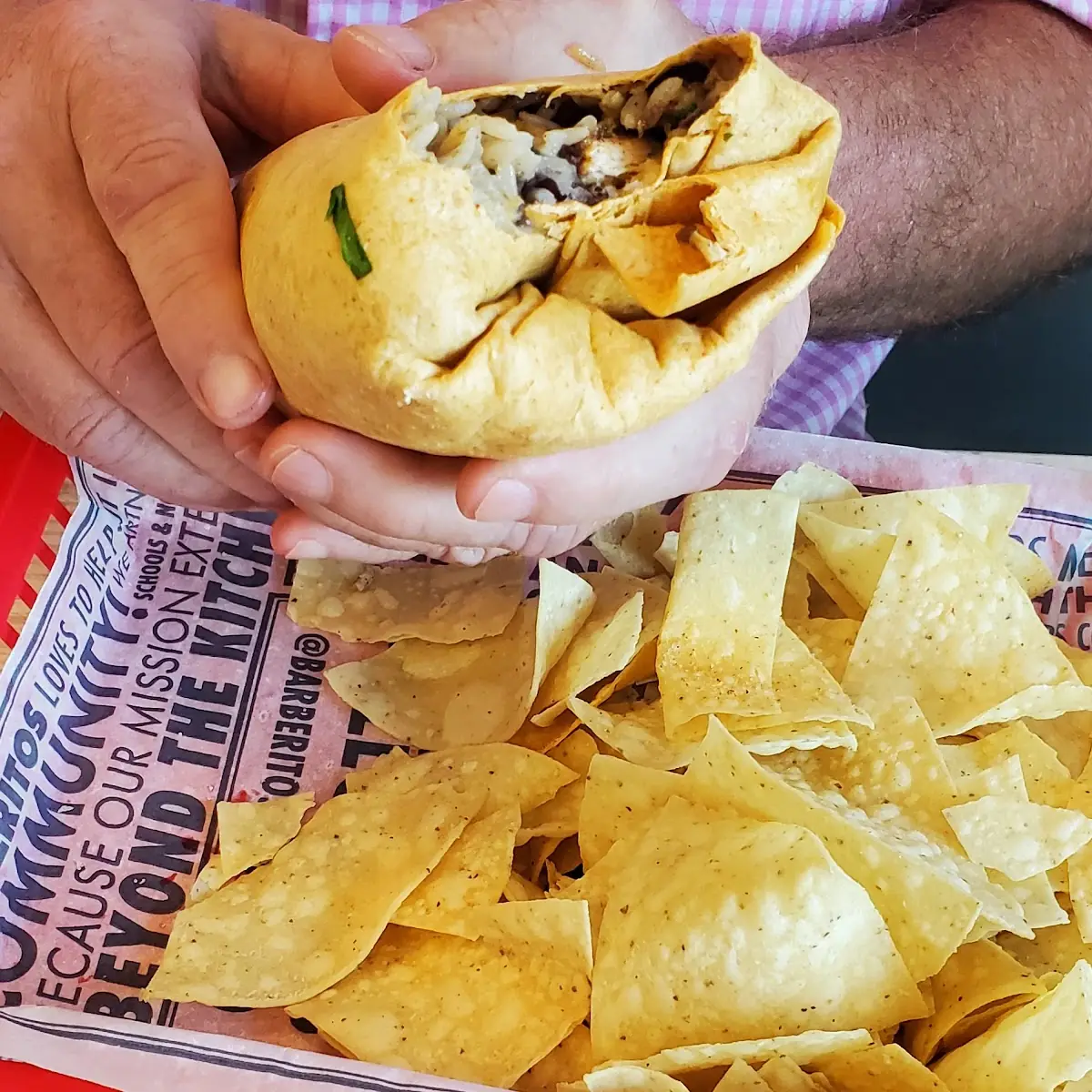 Burrito Spicy Chicken