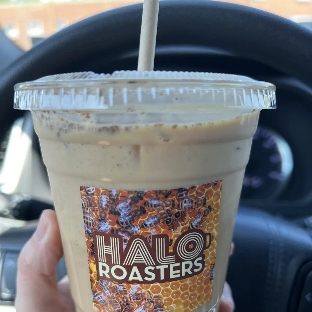 Iced Honey Bee Latte