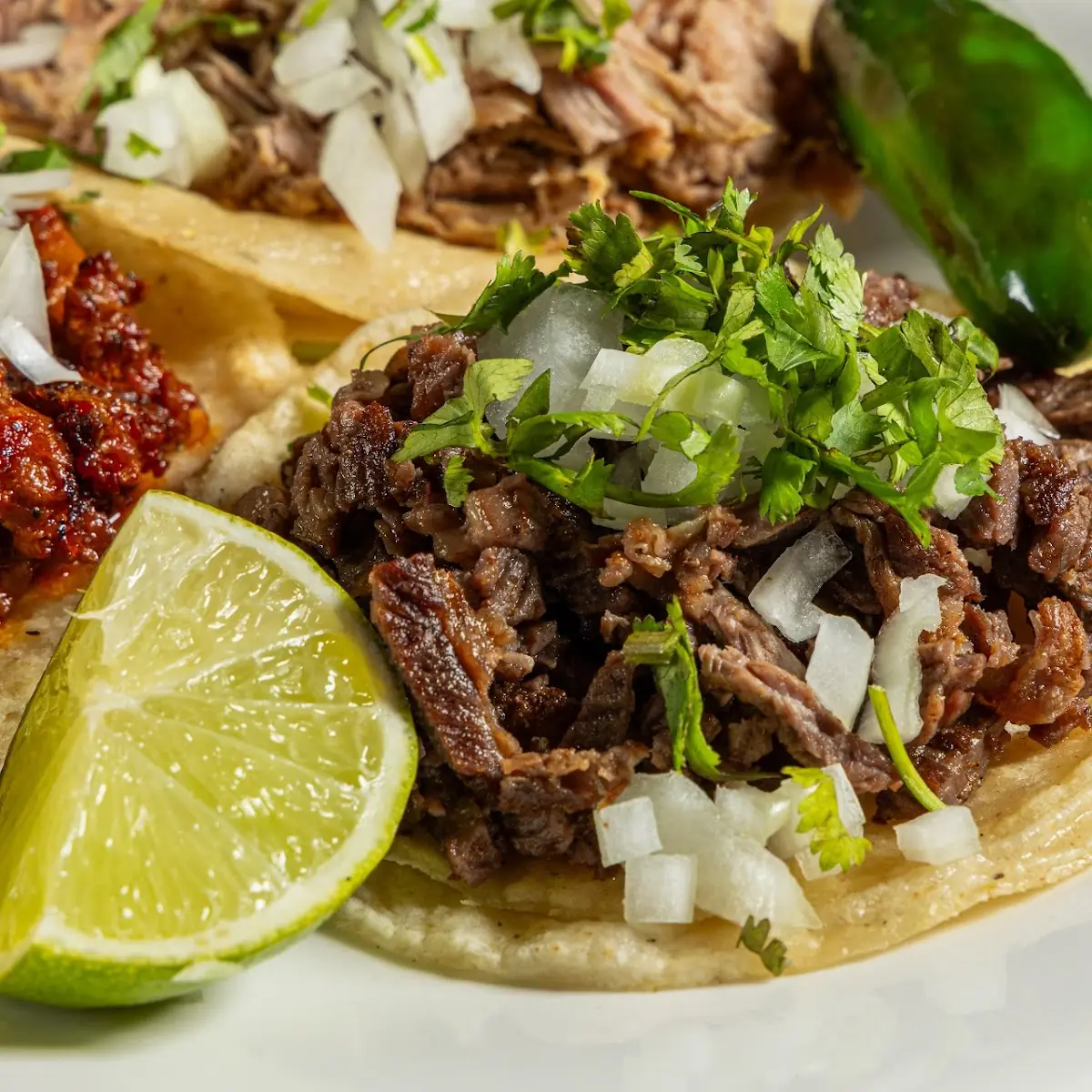 Individual Tacos - Carne Asada