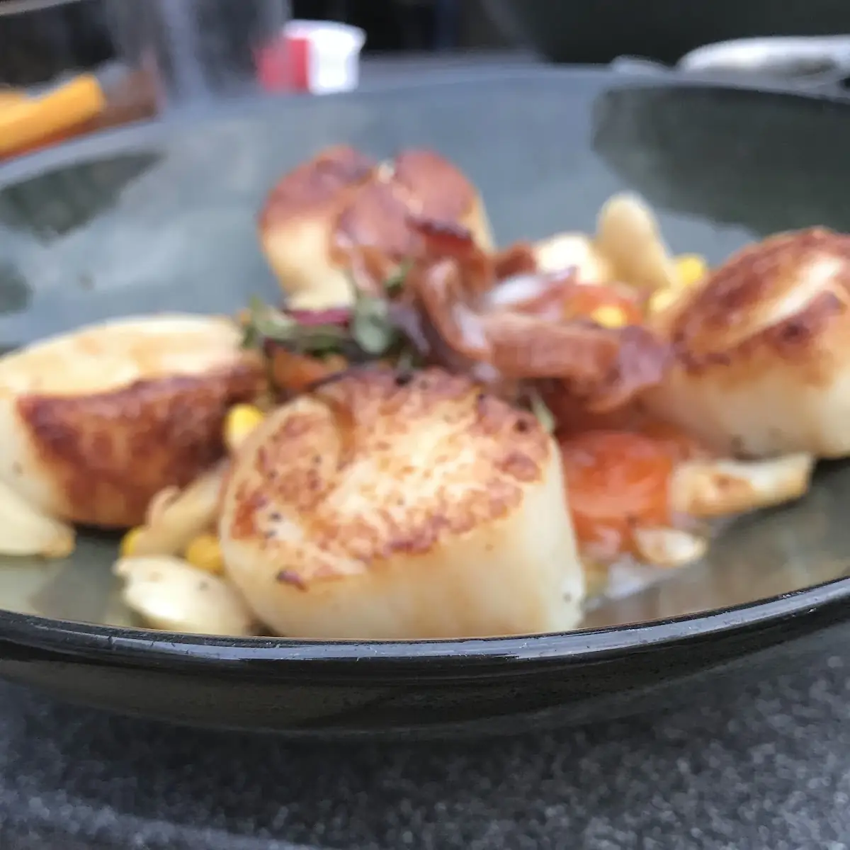 Scallops with Mixed Vegetables