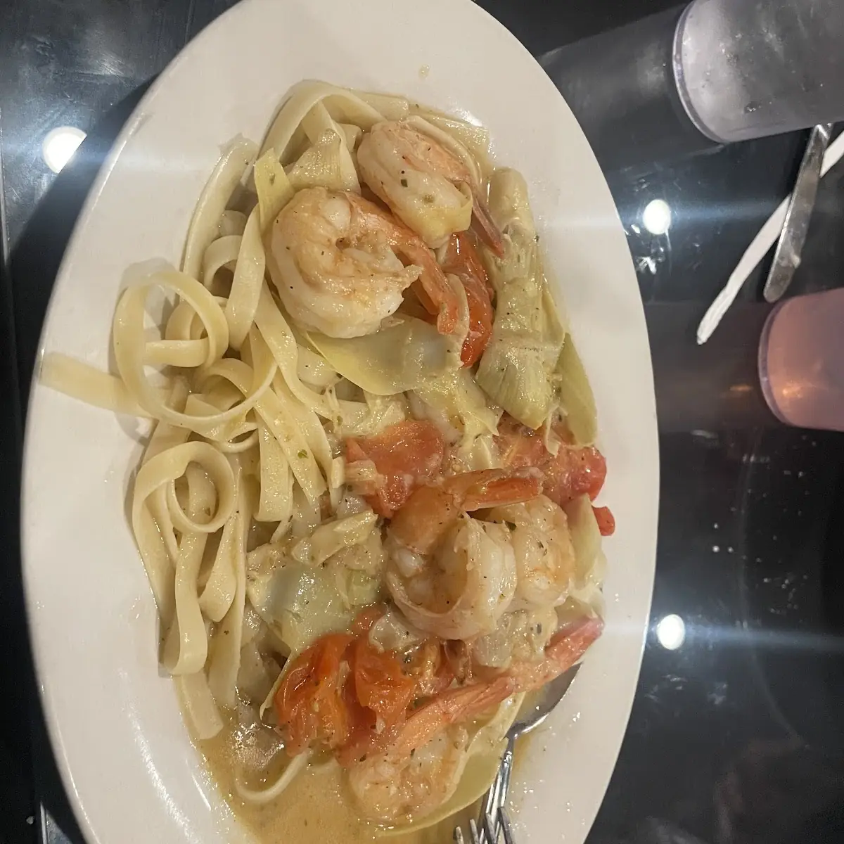 Shrimp Alfredo