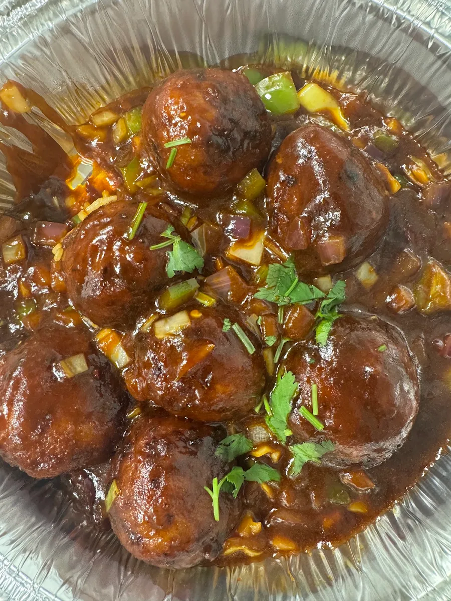 Veg Vegan Manchurian 9pcs