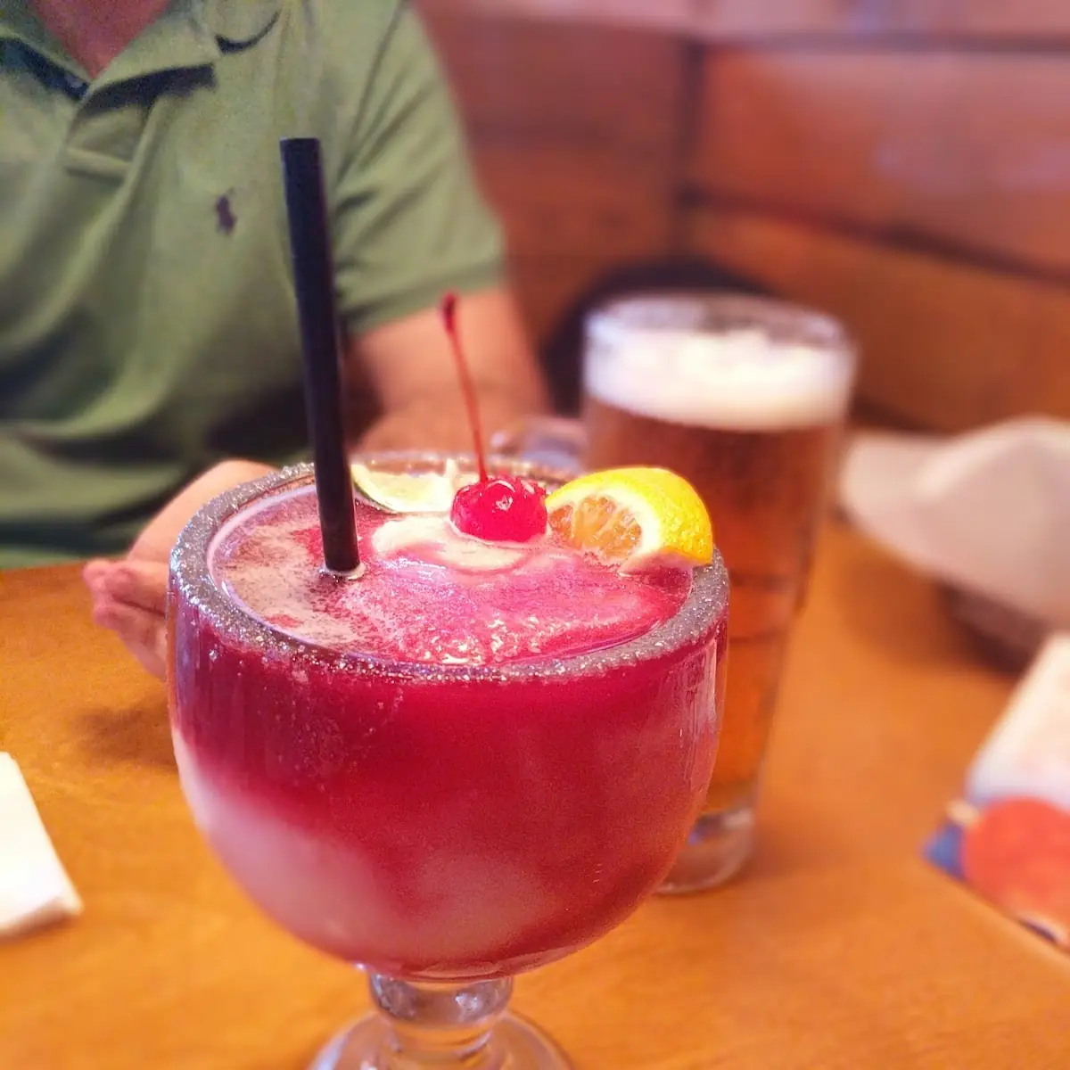 Mango Margarita with Patron Kicker