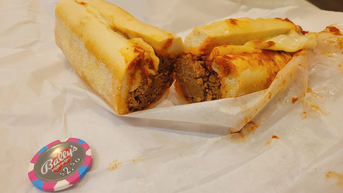 Meatball Sub with Provolone