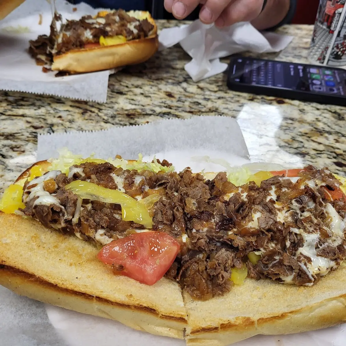 Philly Cheese Steak Sandwich
