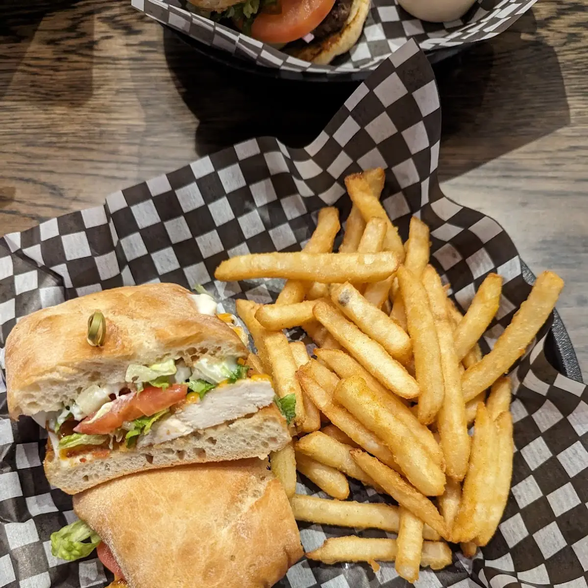 Chicken Sandwich Combo, The Loose Goose RestoPub & Lounge
